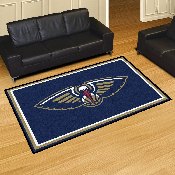 New Orleans Pelicans 5ft. x 8 ft. Plush Area Rug, 9347