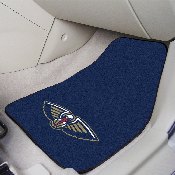 New Orleans Pelicans Front Carpet Car Mat Set - 2 Pieces, 9349