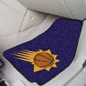 Phoenix Suns Front Carpet Car Mat Set - 2 Pieces, 9381