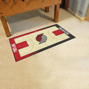 Portland Trail Blazers Large Court Runner Rug - 30in. x 54in., 9386