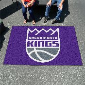 Sacramento Kings Ulti-Mat Rug - 5ft. x 8ft. - Kings Crown Primary Logo, 9396