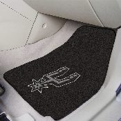 San Antonio Spurs Front Carpet Car Mat Set - 2 Pieces, 9405