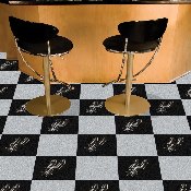 San Antonio Spurs Team Carpet Tiles - 45 Sq Ft., 9408