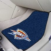 Oklahoma City Thunder Front Carpet Car Mat Set - 2 Pieces, 9413
