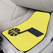 Utah Jazz Front Carpet Car Mat Set - 2 Pieces, 9428
