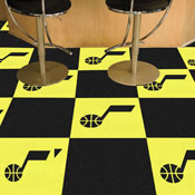 Utah Jazz Team Carpet Tiles - 45 Sq Ft., 9432