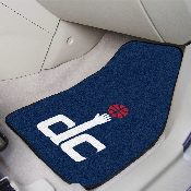 Washington Wizards Front Carpet Car Mat Set - 2 Pieces, 9437