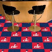 Washington Wizards Team Carpet Tiles - 45 Sq Ft., 9440
