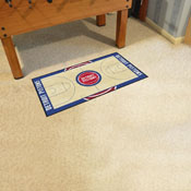 Detroit Pistons Pistons Court Runner Rug - 24in. x 44in., 9486