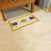 Los Angeles Lakers Court Runner Rug - 24in. x 44in., 9491