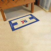 Philadelphia 76ers Court Runner Rug - 24in. x 44in., 9501