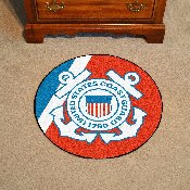 U.S. Coast Guard 44in. Round Mat , 9551