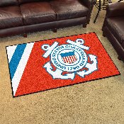U.S. Coast Guard 4ft. x 6ft. Plush Area Rug, 9553
