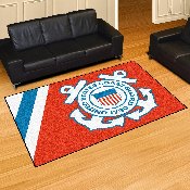 U.S. Coast Guard 5ft. x 8 ft. Plush Area Rug, 9554