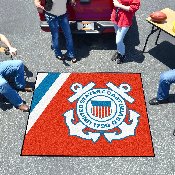 U.S. Coast Guard Tailgater Rug - 5ft. x 6ft., 9555