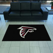 Atlanta Falcons High-Traffic Mat with Durable Rubber Backing, AGS-7774