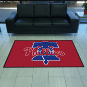 Philadelphia Phillies High-Traffic Mat with Durable Rubber Backing, AGS-9593
