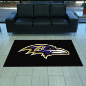 Baltimore Ravens High-Traffic Mat with Durable Rubber Backing, AGS-7770
