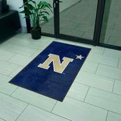 Navy Midshipmen High-Traffic Mat with Durable Rubber Backing, AGS-9627
