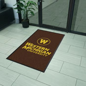 Western Michigan High-Traffic Mat with Durable Rubber Backing, AGS-9788