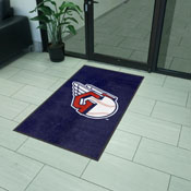 Cleveland Indians High-Traffic Mat with Durable Rubber Backing, AGS-9834