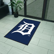 Detroit Tigers High-Traffic Mat with Durable Rubber Backing, AGS-9838