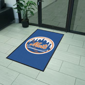 New York Mets High-Traffic Mat with Durable Rubber Backing, AGS-9854