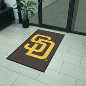 San Diego Padres High-Traffic Mat with Durable Rubber Backing, AGS-9862