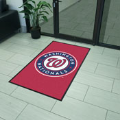 Washington Nationals High-Traffic Mat with Durable Rubber Backing, AGS-9874