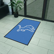 Detroit Lions High-Traffic Mat with Durable Rubber Backing, AGS-9880