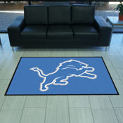 Detroit Lions High-Traffic Mat with Durable Rubber Backing, AGS-9880