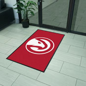 Atlanta Hawks High-Traffic Mat with Durable Rubber Backing, AGS-9898