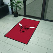 Chicago Bulls High-Traffic Mat with Durable Rubber Backing, AGS-9904