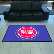 Detroit Pistons High-Traffic Mat with Durable Rubber Backing, AGS-9912