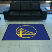 Golden State Warriors High-Traffic Mat with Durable Rubber Backing, AGS-9914