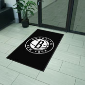 Brooklyn Nets High-Traffic Mat with Durable Rubber Backing, AGS-9932