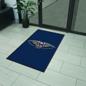 New Orleans Pelicans High-Traffic Mat with Durable Rubber Backing, AGS-9934