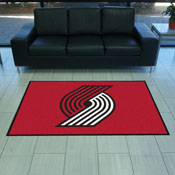 Portland Trail Blazers High-Traffic Mat with Durable Rubber Backing, AGS-9944