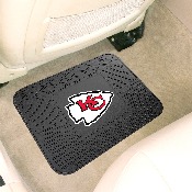 Kansas City Chiefs Back Seat Car Utility Mat - 14in. x 17in. - KC Arrow Primary Logo, 9974