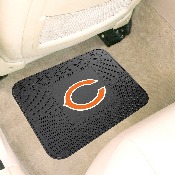 Chicago Bears Back Seat Car Utility Mat - 14in. x 17in. - C Primary Logo, 9997