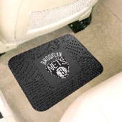 Brooklyn Nets Back Seat Car Utility Mat - 14in. x 17in., 10012