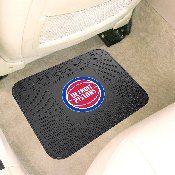 Detroit Pistons Back Seat Car Utility Mat - 14in. x 17in., 10022