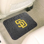 San Diego Padres Back Seat Car Utility Mat - 14in. x 17in., 10036