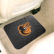 Baltimore Orioles Back Seat Car Utility Mat - 14in. x 17in., 10051