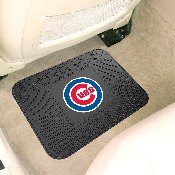 Chicago Cubs Back Seat Car Utility Mat - 14in. x 17in., 10055
