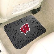 Wisconsin Badgers Back Seat Car Utility Mat - 14in. x 17in., 10062