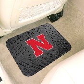 Nebraska Cornhuskers Back Seat Car Utility Mat - 14in. x 17in., 10073