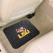 LSU Tigers Back Seat Car Utility Mat - 14in. x 17in., 10092