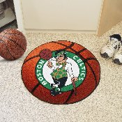 Boston Celtics Basketball Rug - 27in. Diameter - Clover Secondary Logo, 10220