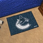 Vancouver Canucks Starter Mat Accent Rug - 19in. x 30in. - C Whale Primary Logo, 10284